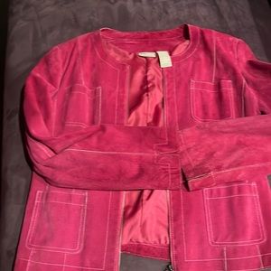 Leather/suede jacket